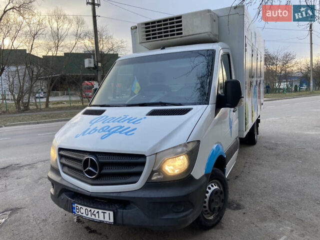 Білий Мерседес Sprinter, об'ємом двигуна 2.2 л та пробігом 220 тис. км за 21000 $, фото 1 на Automoto.ua