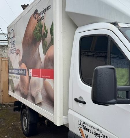 Білий Мерседес Sprinter, об'ємом двигуна 2.14 л та пробігом 620 тис. км за 14000 $, фото 1 на Automoto.ua