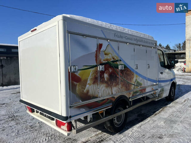 Белый Мерседес Sprinter, объемом двигателя 2.2 л и пробегом 302 тыс. км за 22300 $, фото 6 на Automoto.ua