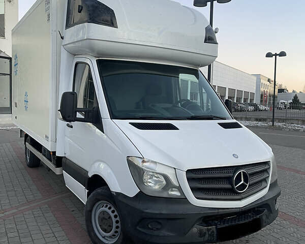Белый Мерседес Sprinter, объемом двигателя 3 л и пробегом 200 тыс. км за 19500 $, фото 10 на Automoto.ua