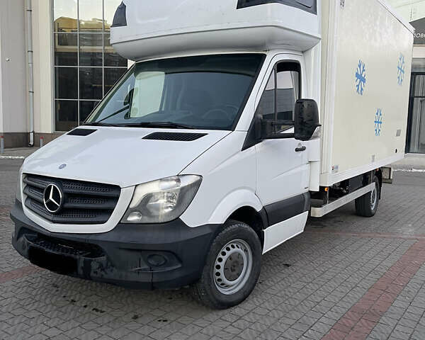 Белый Мерседес Sprinter, объемом двигателя 3 л и пробегом 200 тыс. км за 22000 $, фото 11 на Automoto.ua