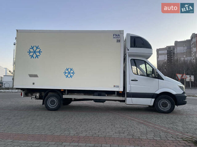Белый Мерседес Sprinter, объемом двигателя 3 л и пробегом 200 тыс. км за 19500 $, фото 8 на Automoto.ua