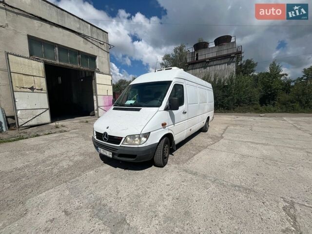 Білий Мерседес Sprinter, об'ємом двигуна 2.15 л та пробігом 527 тис. км за 6500 $, фото 1 на Automoto.ua