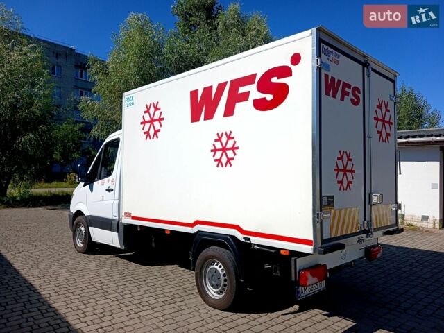 Білий Мерседес Sprinter, об'ємом двигуна 2.1 л та пробігом 216 тис. км за 18500 $, фото 6 на Automoto.ua
