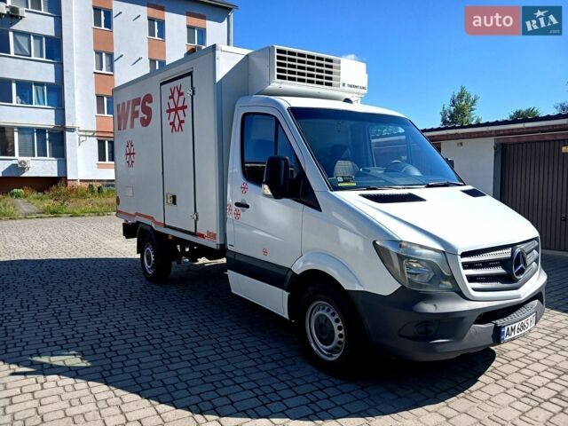 Білий Мерседес Sprinter, об'ємом двигуна 2.1 л та пробігом 216 тис. км за 18500 $, фото 1 на Automoto.ua