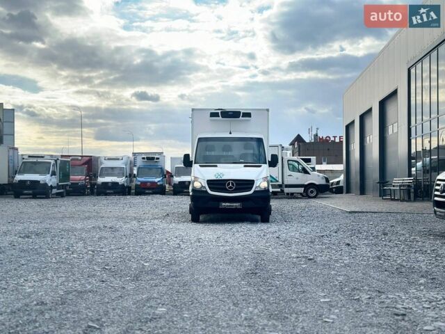 Белый Мерседес Sprinter, объемом двигателя 2.2 л и пробегом 185 тыс. км за 26900 $, фото 9 на Automoto.ua