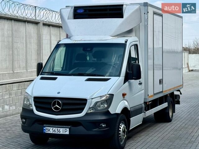 Белый Мерседес Sprinter, объемом двигателя 2.2 л и пробегом 320 тыс. км за 24950 $, фото 1 на Automoto.ua