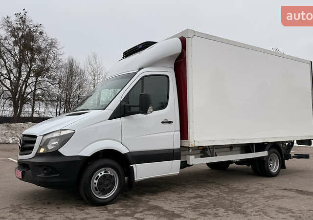 Білий Мерседес Sprinter, об'ємом двигуна 3 л та пробігом 309 тис. км за 33800 $, фото 1 на Automoto.ua