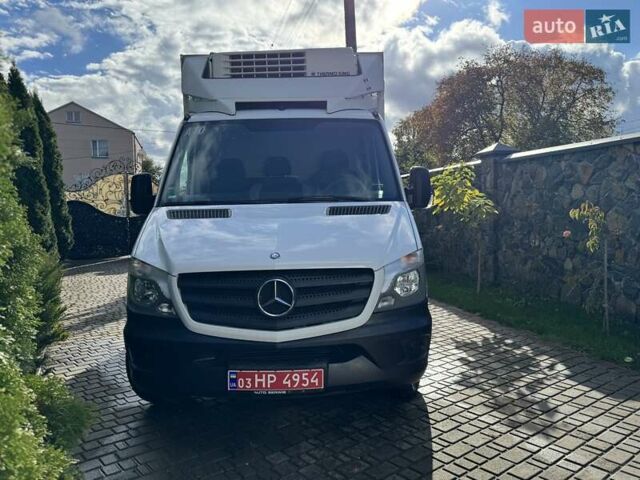 Белый Мерседес Sprinter, объемом двигателя 2.2 л и пробегом 296 тыс. км за 19500 $, фото 6 на Automoto.ua