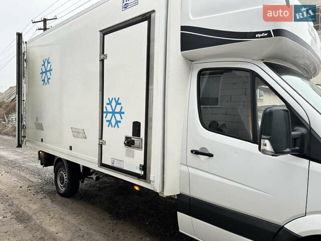 Белый Мерседес Sprinter, объемом двигателя 2.2 л и пробегом 214 тыс. км за 21900 $, фото 10 на Automoto.ua