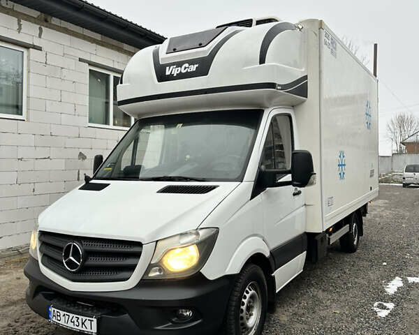 Белый Мерседес Sprinter, объемом двигателя 2.2 л и пробегом 214 тыс. км за 21900 $, фото 9 на Automoto.ua