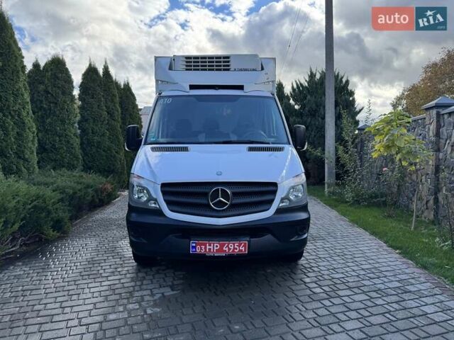 Белый Мерседес Sprinter, объемом двигателя 2.2 л и пробегом 296 тыс. км за 19500 $, фото 3 на Automoto.ua