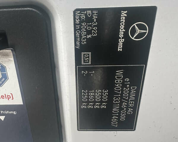 Білий Мерседес Sprinter, об'ємом двигуна 2.2 л та пробігом 256 тис. км за 27700 $, фото 55 на Automoto.ua