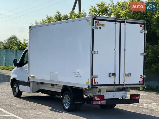 Белый Мерседес Sprinter, объемом двигателя 2.2 л и пробегом 273 тыс. км за 33500 $, фото 6 на Automoto.ua