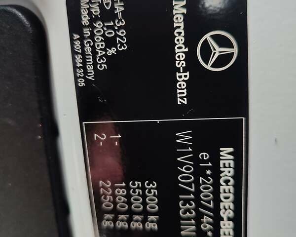 Білий Мерседес Sprinter, об'ємом двигуна 2.1 л та пробігом 295 тис. км за 25900 $, фото 23 на Automoto.ua