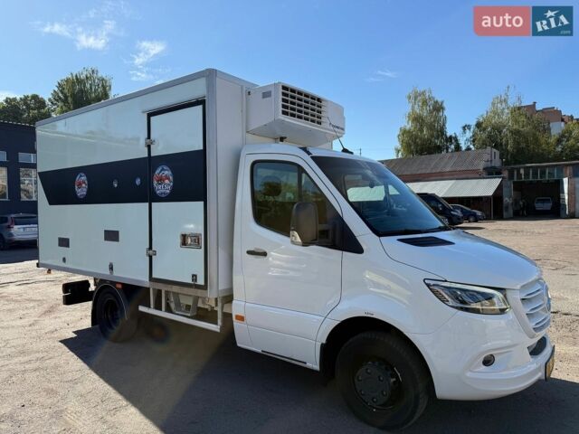 Белый Мерседес Sprinter, объемом двигателя 3 л и пробегом 140 тыс. км за 45700 $, фото 6 на Automoto.ua