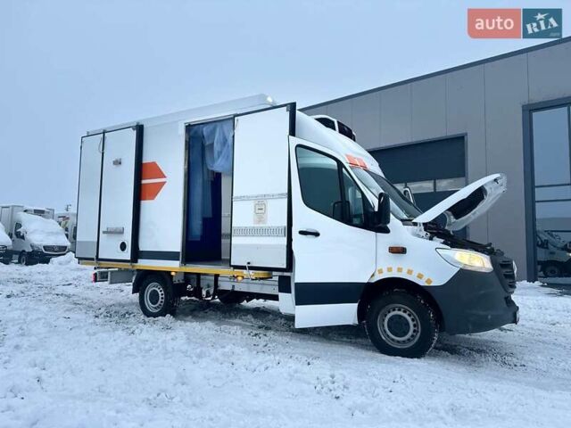 Белый Мерседес Sprinter, объемом двигателя 2.2 л и пробегом 166 тыс. км за 26800 $, фото 16 на Automoto.ua