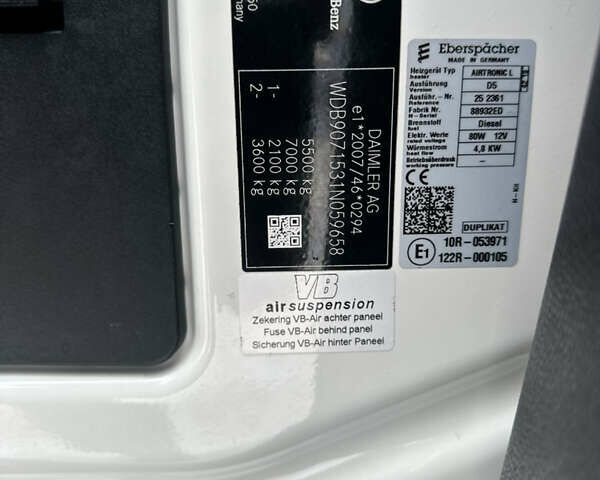 Білий Мерседес Sprinter, об'ємом двигуна 3 л та пробігом 134 тис. км за 45800 $, фото 26 на Automoto.ua