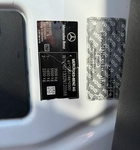 Білий Мерседес Sprinter, об'ємом двигуна 1.9 л та пробігом 159 тис. км за 28300 $, фото 32 на Automoto.ua