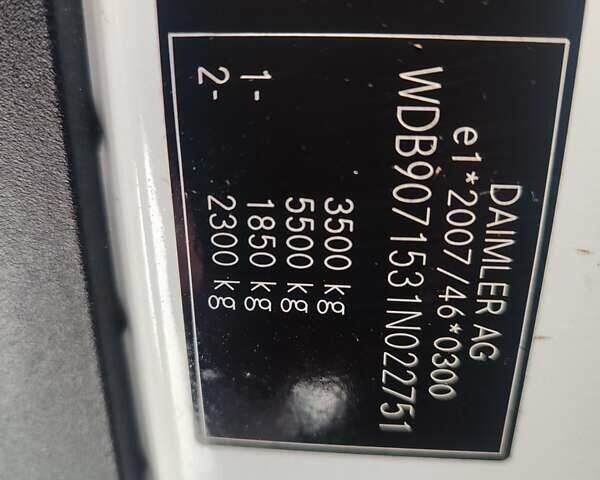 Білий Мерседес Sprinter, об'ємом двигуна 2.1 л та пробігом 208 тис. км за 31200 $, фото 30 на Automoto.ua