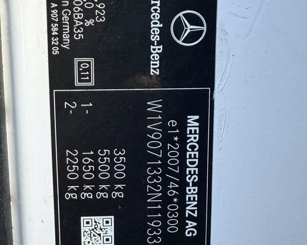 Білий Мерседес Sprinter, об'ємом двигуна 2 л та пробігом 174 тис. км за 27850 $, фото 27 на Automoto.ua