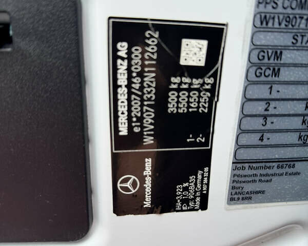 Белый Мерседес Sprinter, объемом двигателя 2.1 л и пробегом 283 тыс. км за 29300 $, фото 30 на Automoto.ua