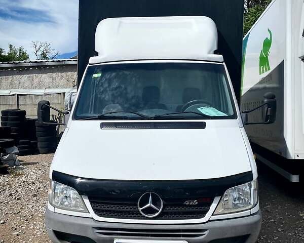 Білий Мерседес Sprinter, об'ємом двигуна 2.7 л та пробігом 250 тис. км за 14500 $, фото 1 на Automoto.ua