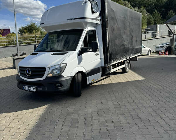Белый Мерседес Sprinter, объемом двигателя 2.14 л и пробегом 210 тыс. км за 19900 $, фото 1 на Automoto.ua