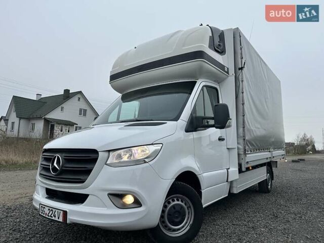 Белый Мерседес Sprinter, объемом двигателя 2.2 л и пробегом 240 тыс. км за 19900 $, фото 1 на Automoto.ua