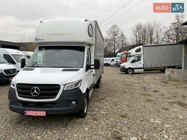 Белый Мерседес Sprinter, объемом двигателя 2.2 л и пробегом 220 тыс. км за 23500 $, фото 1 на Automoto.ua