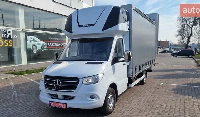 Белый Мерседес Sprinter, объемом двигателя 2.2 л и пробегом 280 тыс. км за 20900 $, фото 2 на Automoto.ua