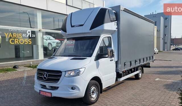 Белый Мерседес Sprinter, объемом двигателя 2.2 л и пробегом 308 тыс. км за 20900 $, фото 17 на Automoto.ua