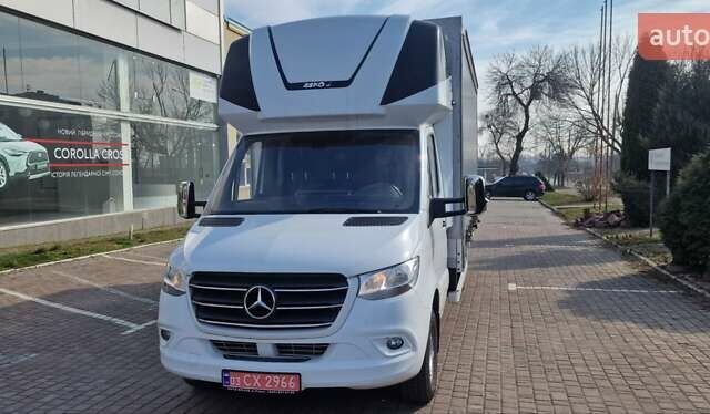 Белый Мерседес Sprinter, объемом двигателя 2.2 л и пробегом 308 тыс. км за 20900 $, фото 12 на Automoto.ua
