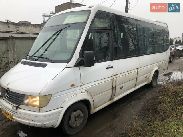 Білий Мерседес Sprinter, об'ємом двигуна 2.87 л та пробігом 222 тис. км за 8200 $, фото 1 на Automoto.ua