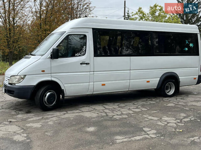 Білий Мерседес Sprinter, об'ємом двигуна 2.7 л та пробігом 371 тис. км за 13500 $, фото 9 на Automoto.ua