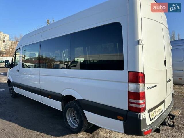 Белый Мерседес Sprinter, объемом двигателя 3 л и пробегом 290 тыс. км за 31000 $, фото 5 на Automoto.ua