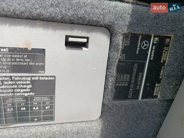 Білий Мерседес Sprinter, об'ємом двигуна 2.14 л та пробігом 670 тис. км за 25900 $, фото 25 на Automoto.ua