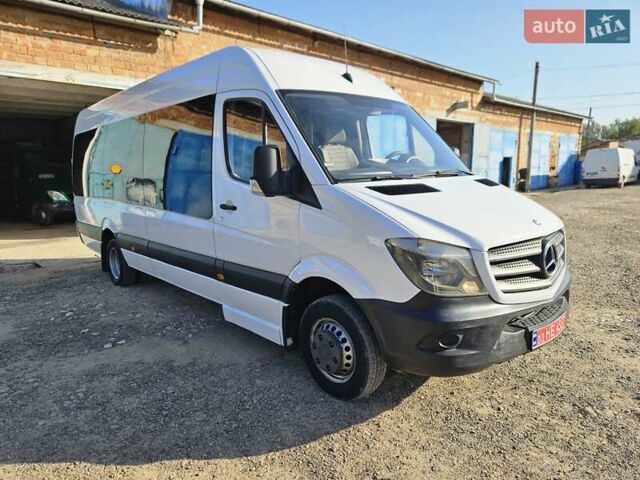 Белый Мерседес Sprinter, объемом двигателя 2.2 л и пробегом 372 тыс. км за 31950 $, фото 8 на Automoto.ua