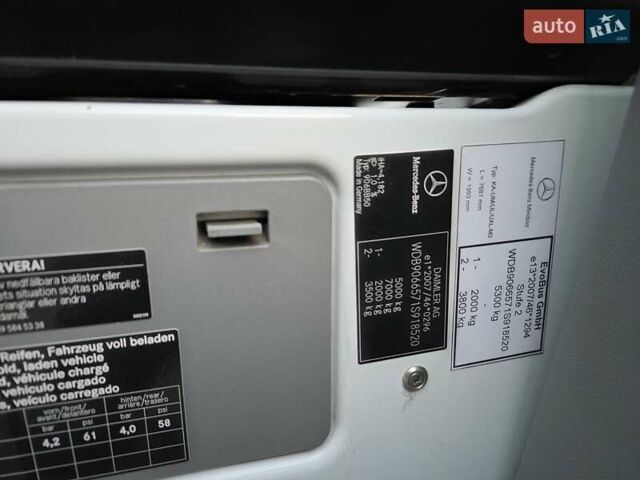 Белый Мерседес Sprinter, объемом двигателя 2.2 л и пробегом 334 тыс. км за 38700 $, фото 12 на Automoto.ua