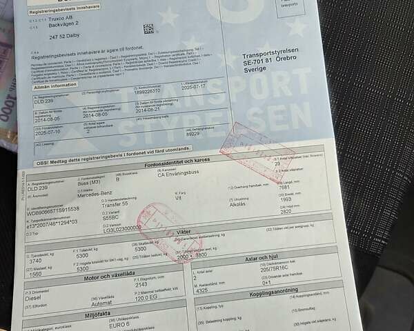 Білий Мерседес Sprinter, об'ємом двигуна 2.2 л та пробігом 323 тис. км за 38700 $, фото 57 на Automoto.ua