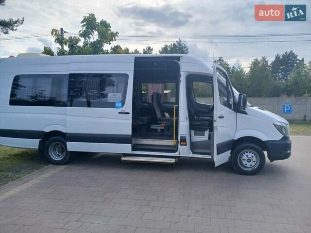 Белый Мерседес Sprinter, объемом двигателя 2.7 л и пробегом 462 тыс. км за 38800 $, фото 15 на Automoto.ua