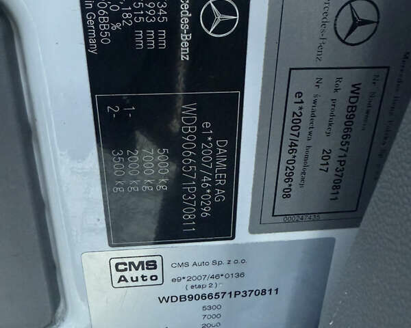 Белый Мерседес Sprinter, объемом двигателя 3 л и пробегом 312 тыс. км за 63800 $, фото 27 на Automoto.ua