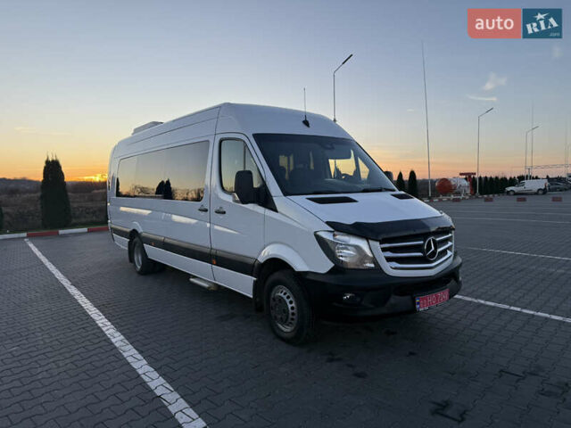 Белый Мерседес Sprinter, объемом двигателя 3 л и пробегом 312 тыс. км за 63800 $, фото 16 на Automoto.ua