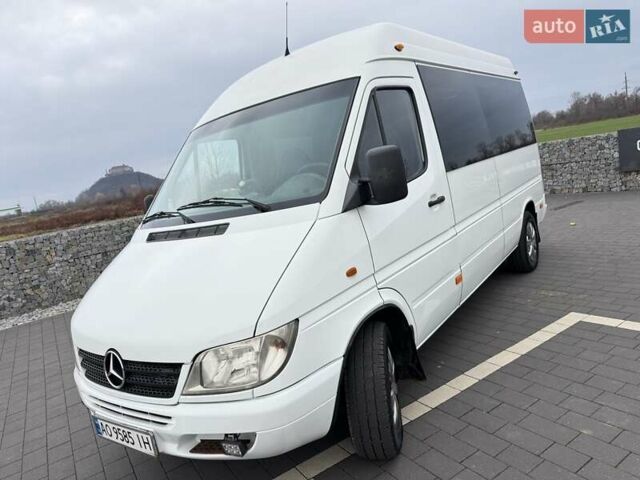 Білий Мерседес Sprinter, об'ємом двигуна 2.15 л та пробігом 592 тис. км за 7700 $, фото 56 на Automoto.ua