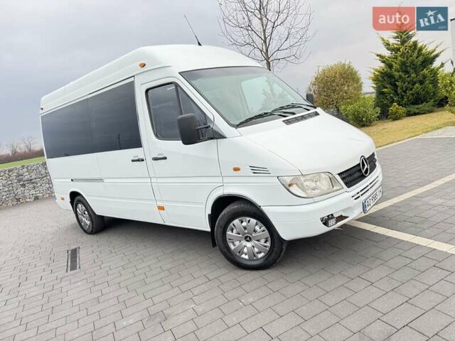 Білий Мерседес Sprinter, об'ємом двигуна 2.15 л та пробігом 592 тис. км за 7700 $, фото 58 на Automoto.ua