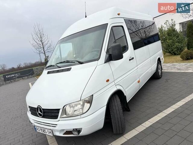 Білий Мерседес Sprinter, об'ємом двигуна 2.15 л та пробігом 592 тис. км за 7700 $, фото 34 на Automoto.ua