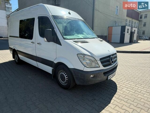 Білий Мерседес Sprinter, об'ємом двигуна 2.14 л та пробігом 195 тис. км за 13100 $, фото 1 на Automoto.ua