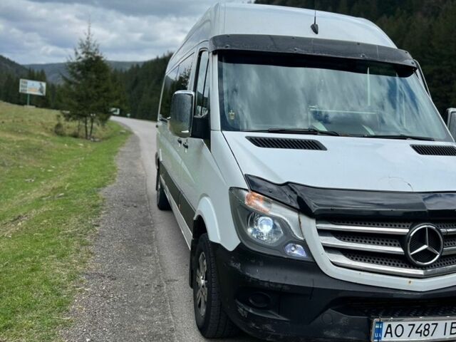 Белый Мерседес Sprinter, объемом двигателя 2.15 л и пробегом 760 тыс. км за 13200 $, фото 1 на Automoto.ua