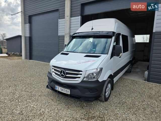 Белый Мерседес Sprinter, объемом двигателя 3 л и пробегом 51 тыс. км за 32499 $, фото 1 на Automoto.ua