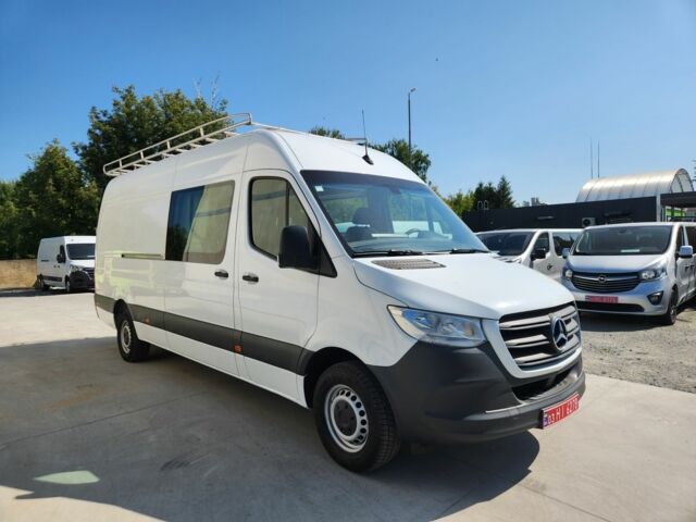 Белый Мерседес Sprinter, объемом двигателя 2.2 л и пробегом 151 тыс. км за 32500 $, фото 1 на Automoto.ua
